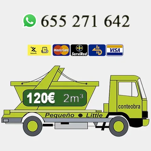 Contenedores en Los Dolores, Pozo Estrecho