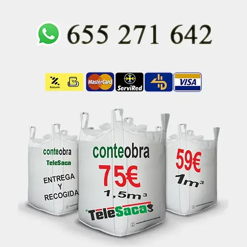 Sacas escombro en Los Dolores, Pozo Estrecho